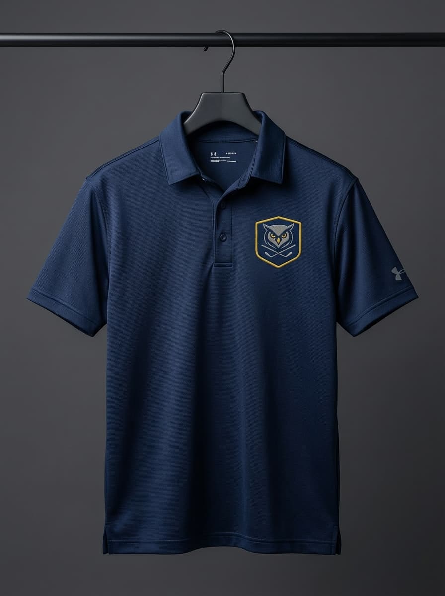 Night Owls Performance Polo — Navy (Under Armour)