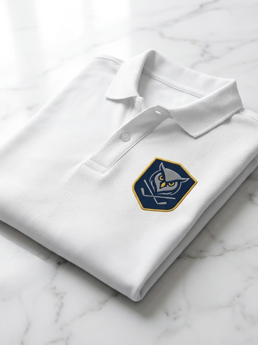Night Owls Classic Polo — White